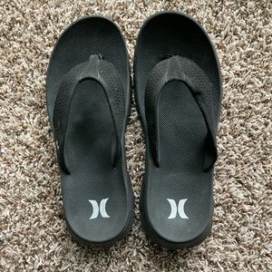 Hurley fusion flip flop sandals size US 9